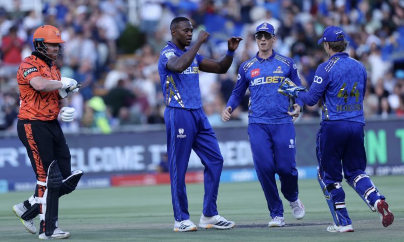Kagiso Rabada Jonny Bairstow 16 January 2026 Ron Gaunt Sportzpics