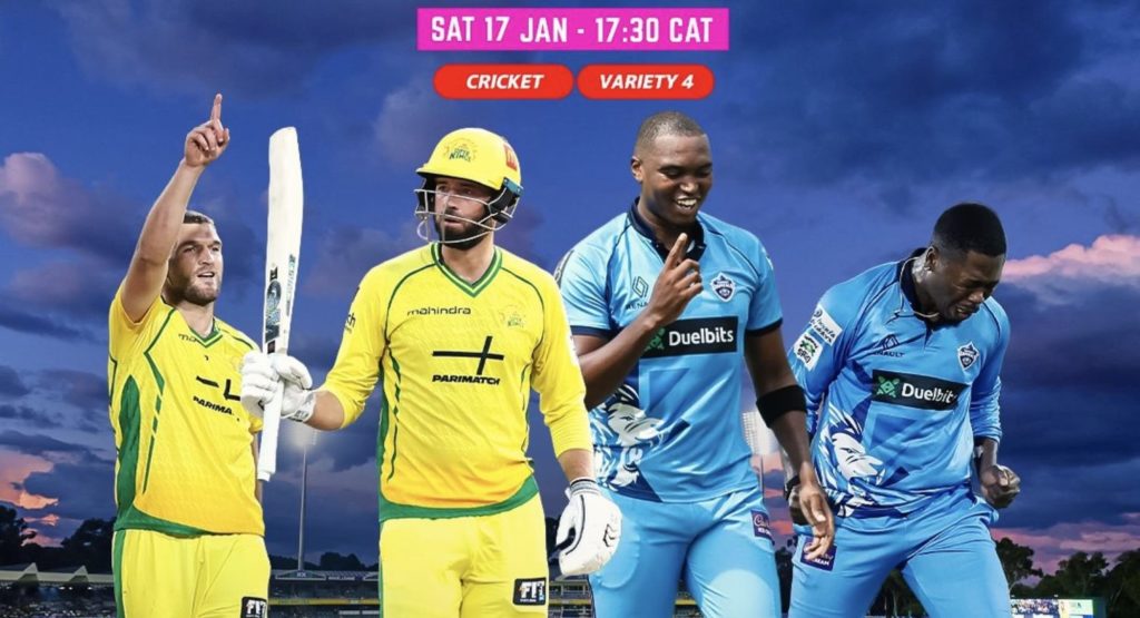 LIVE Joburg Super Kings vs Pretoria Capitals