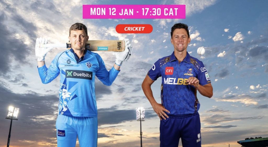 LIVE Pretoria Capitals vs MI Cape Town