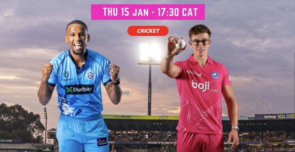 LIVE- Pretoria Capitals vs Paarl Royals
