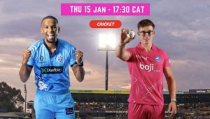 LIVE- Pretoria Capitals vs Paarl Royals