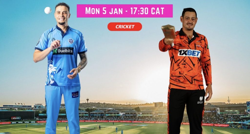 LIVE Pretoria Capitals vs Sunrisers Eastern Cape