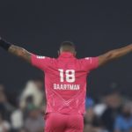 Ottneil Baartman celebrates 15 January 2026 Shaun Roy Sportzpics