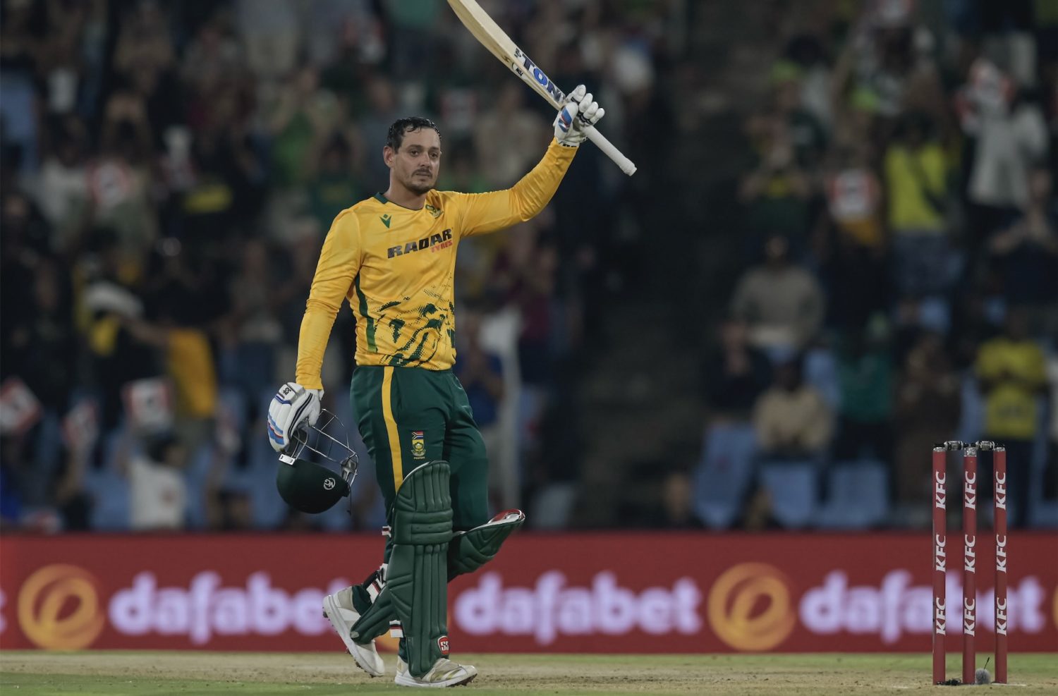 De Kock ton clinches T20I series for Proteas