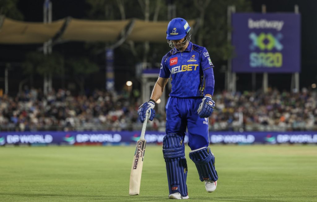 Reeza Hendricks 31 December 2025 Carl Fourie SA20