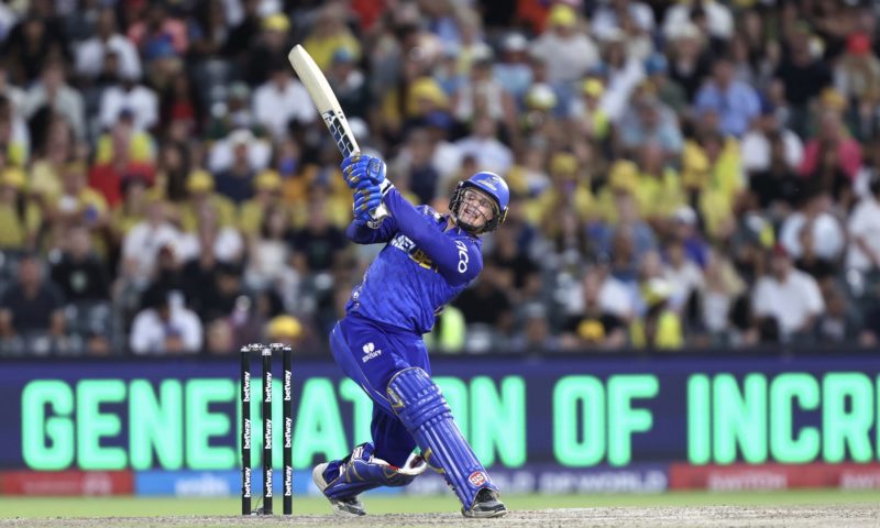 Ryan Rickelton 10 January 2026 Arjun Singh Sportzpics