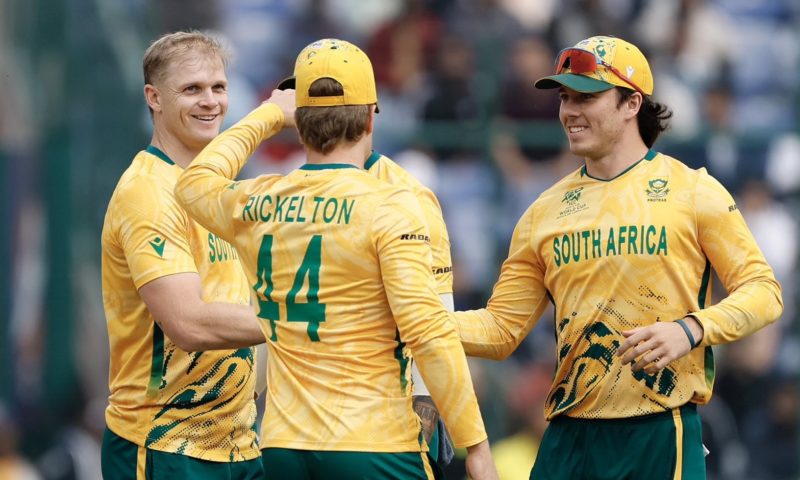 Corbin Bosch wicket 18 Feb 2026 @ProteasMenCSA