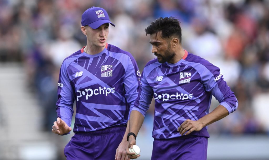 Harry Brook Mohammad Amir 2025 Stu Forster Getty Images