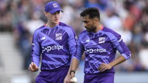 Harry Brook Mohammad Amir 2025 Stu Forster Getty Images