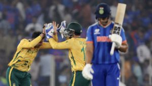 Keshav Maharaj Rinku Singh 22 Feb 2026 Amit Dave Reuters