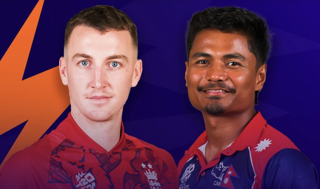 LIVE England vs Nepal T20 World Cup