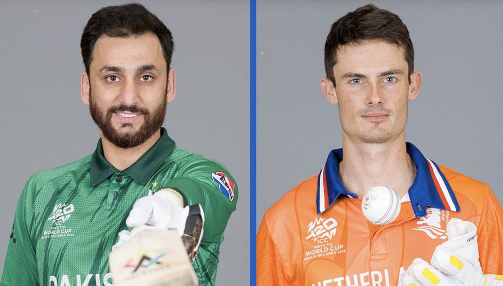 LIVE Netherlands vs Pakistan T20 World Cup