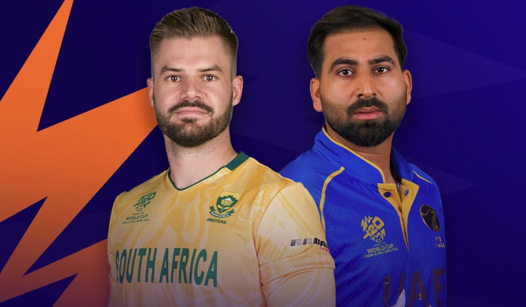 LIVE Proteas vs UAE T20 World Cup