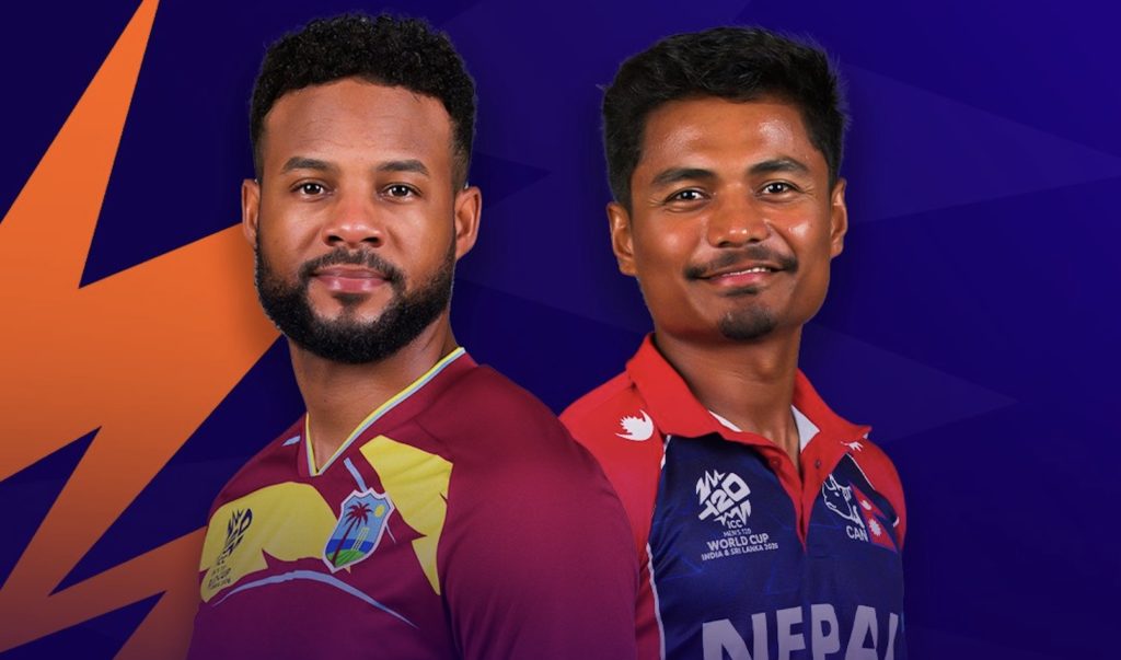 LIVE West Indies vs Nepal T20 World Cup
