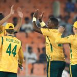 Lungi Ngidi Proteas wicket 9 Feb 2026 @ProteasMenCSA