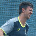 Mitchell Marsh groin Feb 2026 Robert Cianflone Getty Images