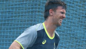 Mitchell Marsh groin Feb 2026 Robert Cianflone Getty Images