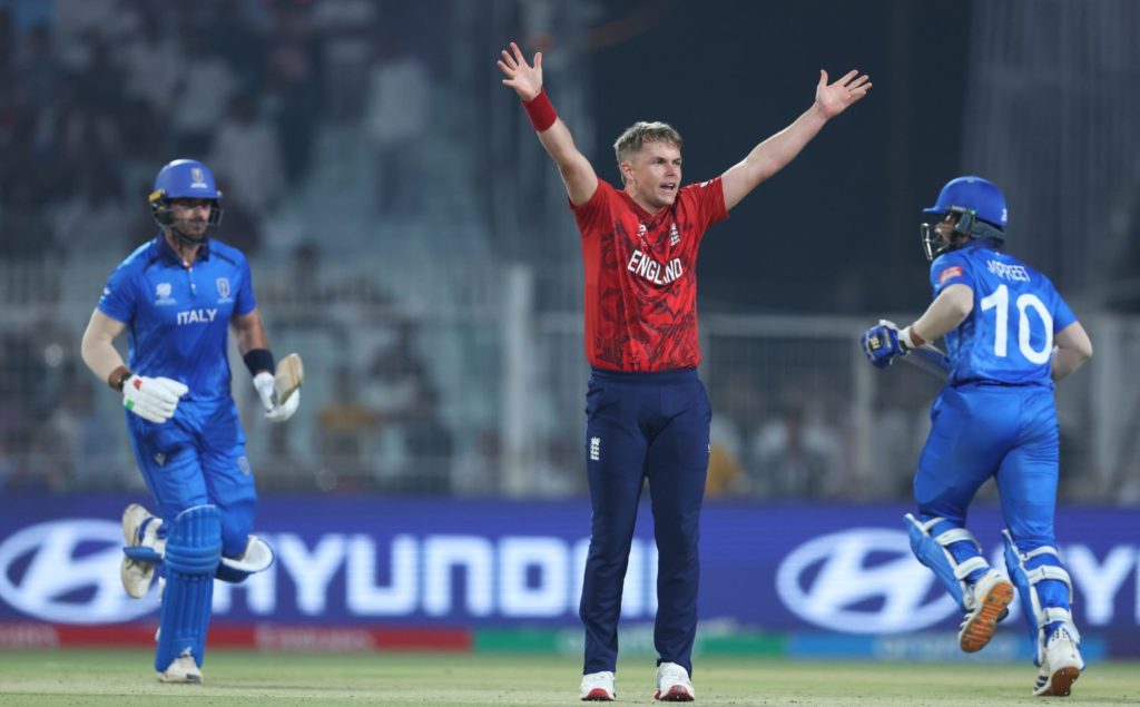 Curran England's saviour at the death