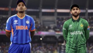 Suryakumar Yadav Salman Agha 15 Feb 2026 Getty Images