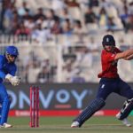 KOLKATA, INDIA - FEBRUARY 16: Will Jacks of England bats during the ICC Men's T20 World Cup India & Sri Lanka 2026 match between England and Italy at Eden Gardens on February 16, 2026 in Kolkata, India. (Photo by Pankaj Nangia/Getty Images)