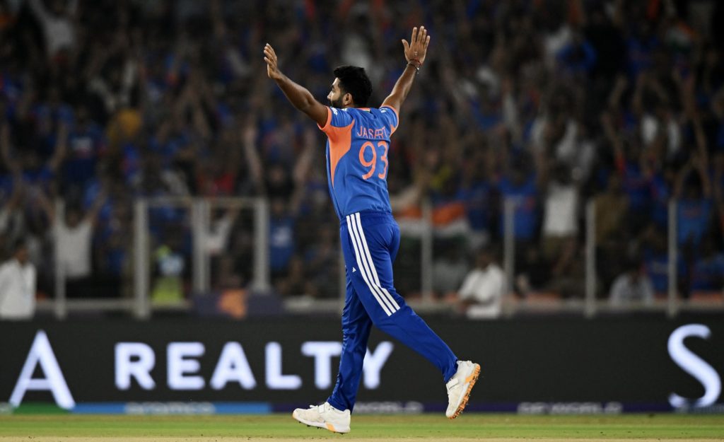 Jasprit Bumrah 22 Feb 2026 Prakash Singh Getty Images