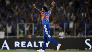 Jasprit Bumrah 22 Feb 2026 Prakash Singh Getty Images