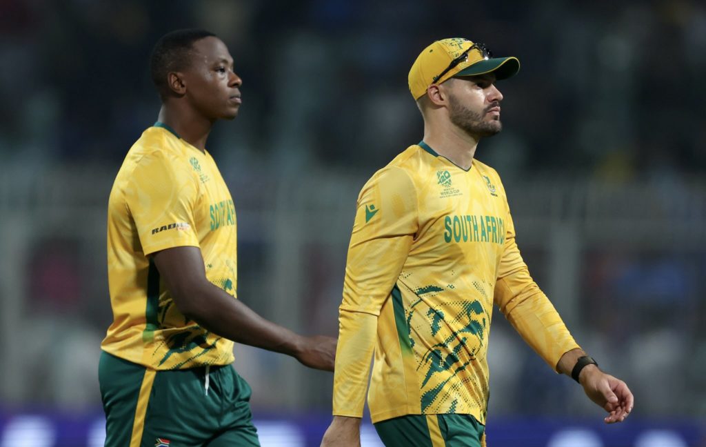 Kagiso Rabada Aiden Markram 4 March 2026 Pankaj Nangia Getty Images