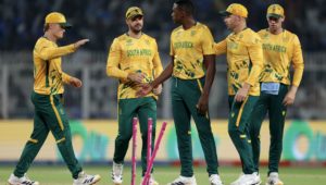 Kagiso Rabada Proteas wicket 4 March 2026 Pankaj Nangia Getty Images
