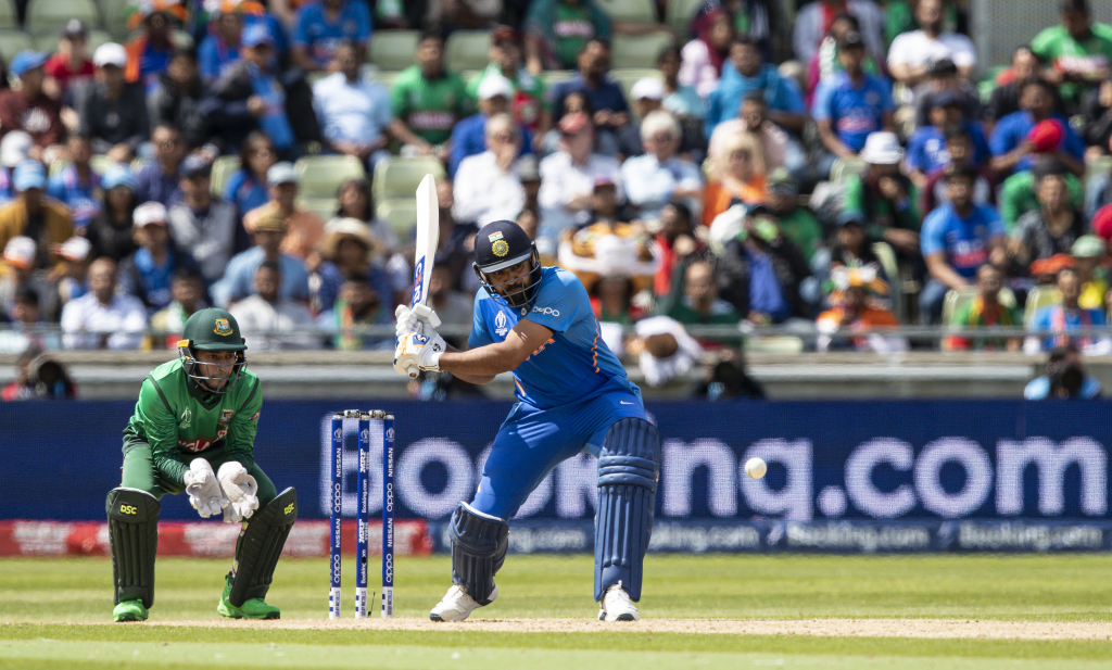 Rohit Sharma sets new ODI six hitting benchmark