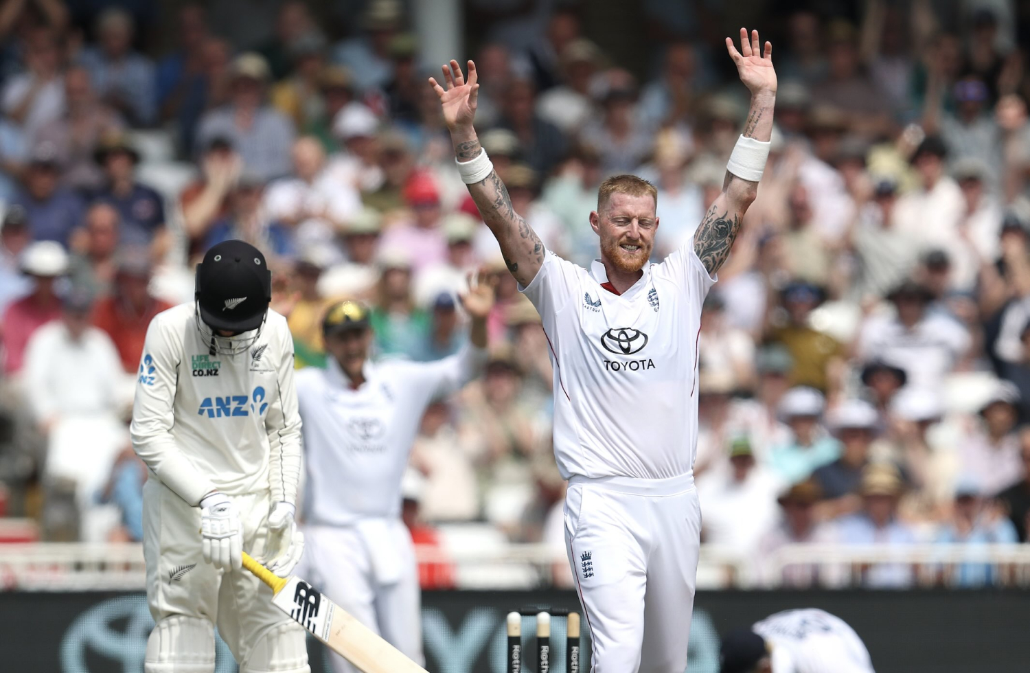 Ben Stokes Mitchell Santner 26 June 2026 David Rogers Getty Images