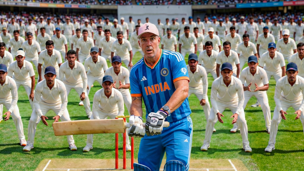 Watch: Jonty joins KP for 100 fielders challenge
