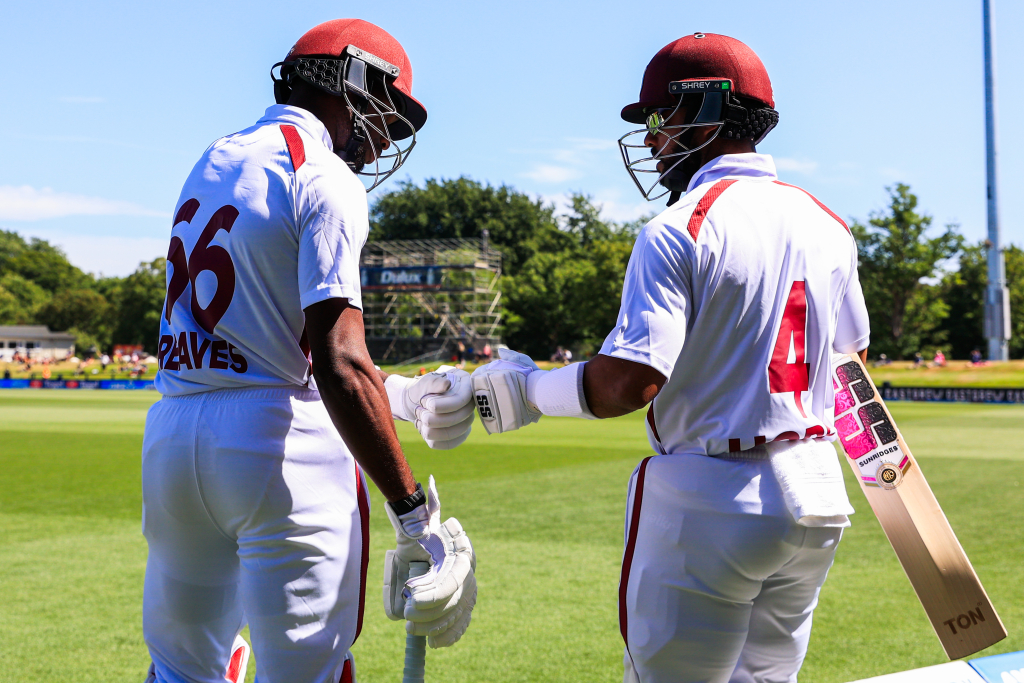Greaves, Hope centuries steer West Indies clear